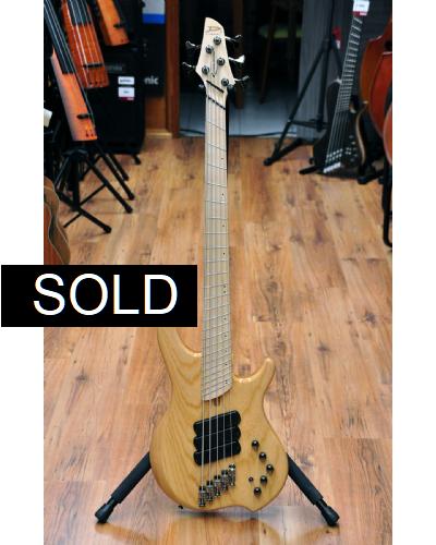 Dingwall Combustion 3 pickup 5 String Ash Natural Serial#11547